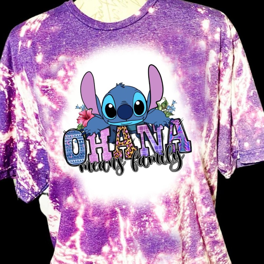 Ohana bleached t shirt